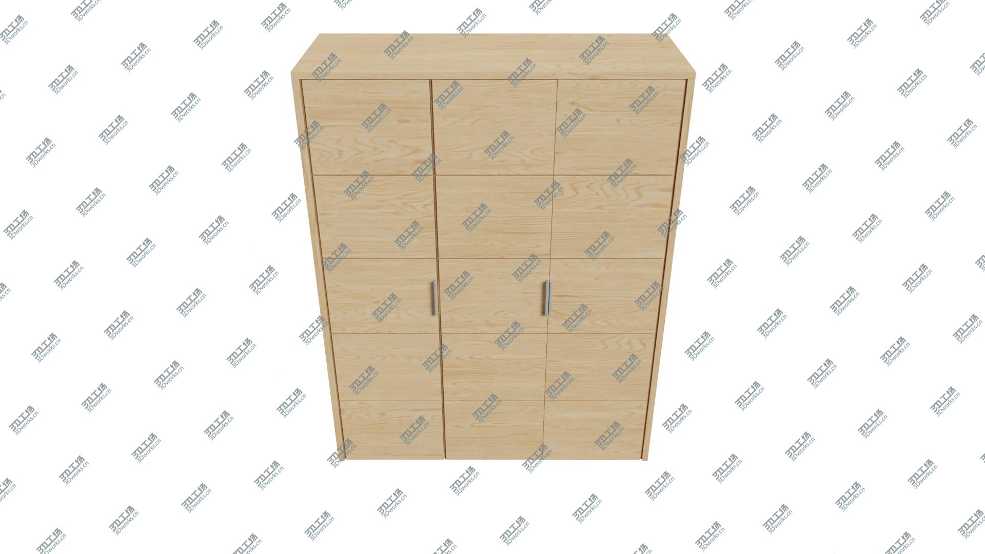 images/goods_img/202104023/Solid Oak Wardrobe Collection 3D model/5.jpg